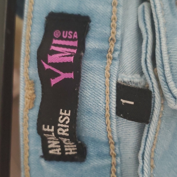 YMI High Rise Skinny Ankle Jeans - Picture 4 of 5